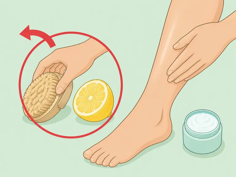Harsh scrubs and acidic home remedies being avoided for white spots.